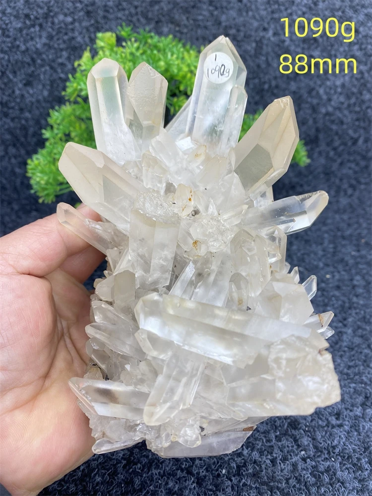 Natural White Crystal Specimen Reiki Healing Stone Room Decor Home Decoration Maison Aquarium Crafts Gifts