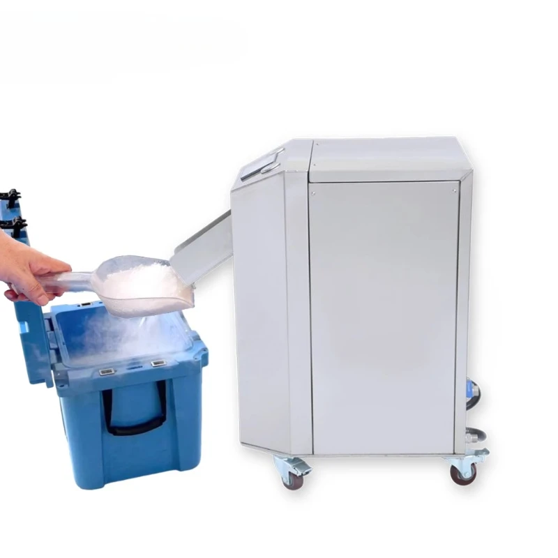 15kg/h Carbon Dioxide Dry Ice Making Machine Portable Small 3mm 6mm 9mm Dry Ice Pellet Maker Machine