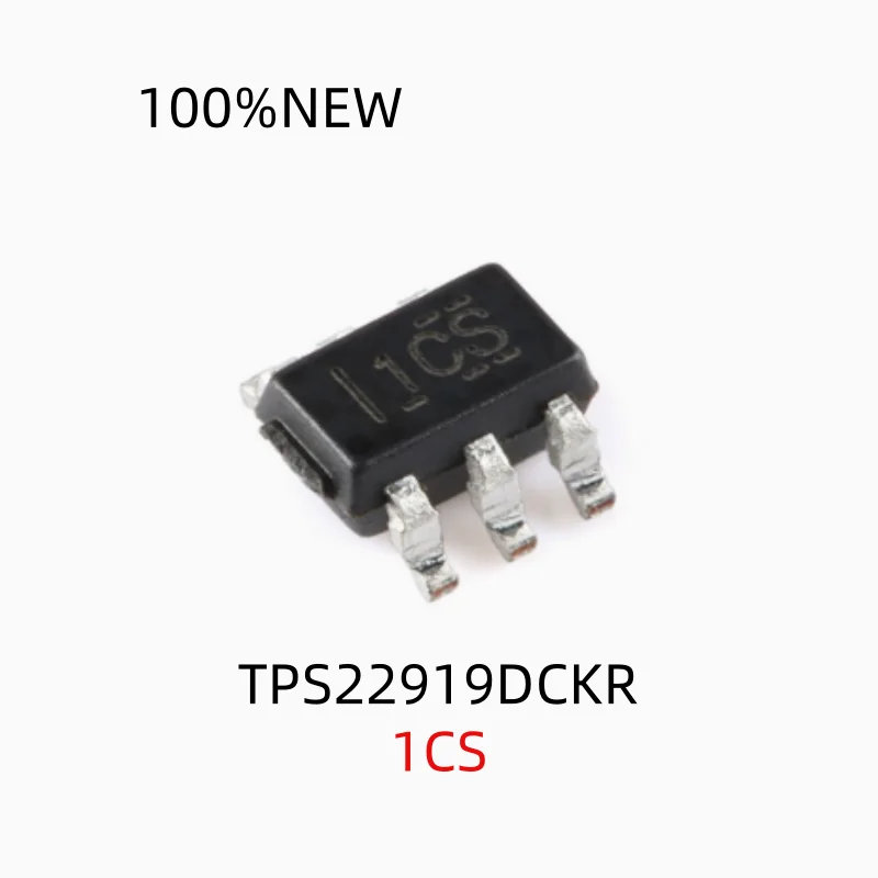 (100 Pieces) 100% New Tps22919Dckr Silk Screen 1Cs Package Sc-70-6 5.5V Load Switch Chip Ic with Adjustable Output Discharge Function