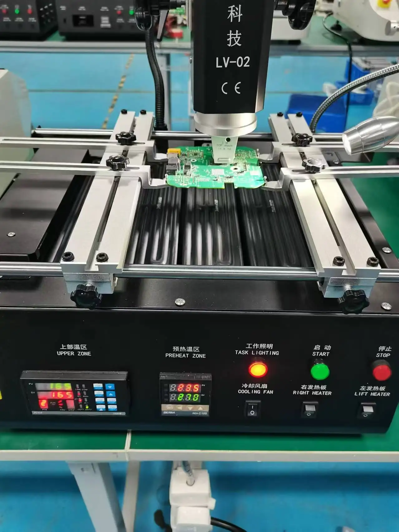 

High-Speed 33-Bit Full Vision Desktop Automatic SMT Pick-Place Machine LED SMD Dual Heads Chip Mounter PCB Welding Equipment