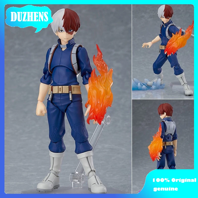 100% Original:My Hero Academia Todoroki Shoto 14cm figma PVC Action Figure Anime Figure Model Toys Figure Collection Doll Gift