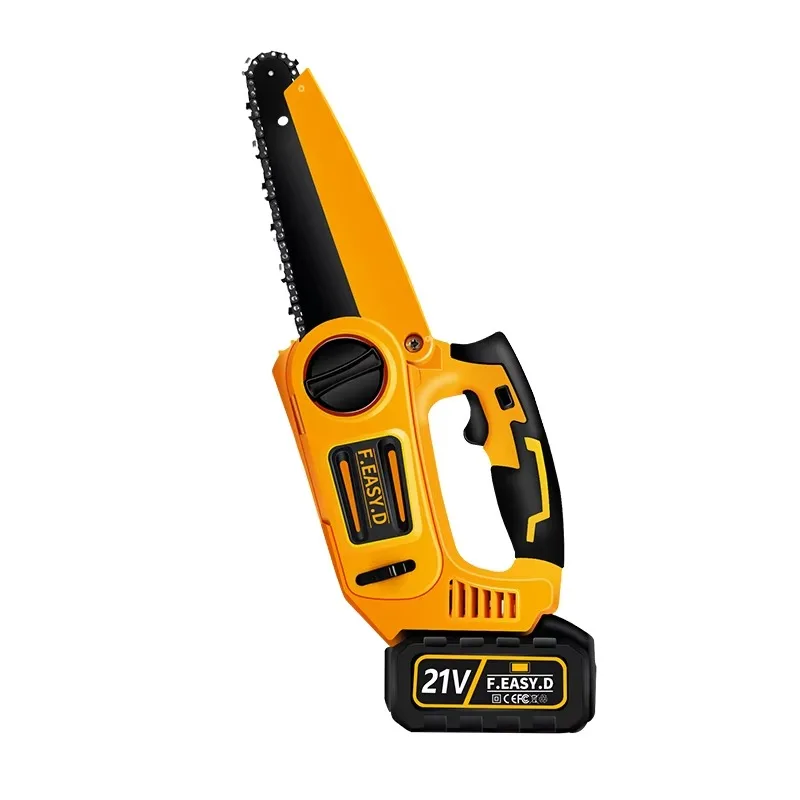 

2025F009 Лидер продаж OEM 8-дюймовая литиевая бензопила с аккумулятором Портативная беспроводная мини-электрическая бензопила