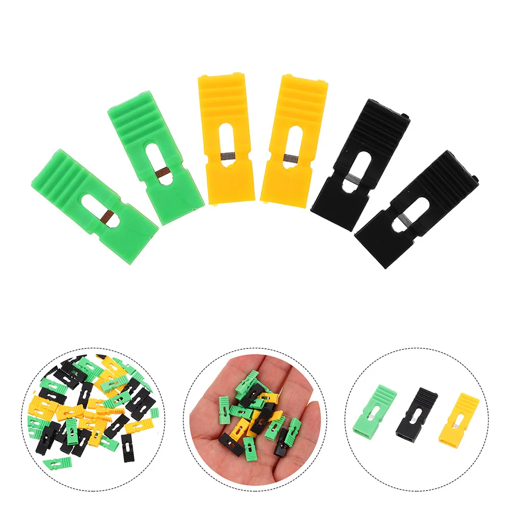 

30Pcs Jumper Caps Short Circuit 54Mm Pitch Color-Coded Open Closed Design for Circuit Board Connectors DIY Projects Hard Drive