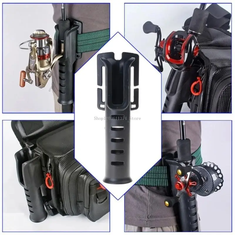 

Fishing Pole Inserter Fishing Rod Rack Rod Waist Bracket Fish Rod Pole Inserter