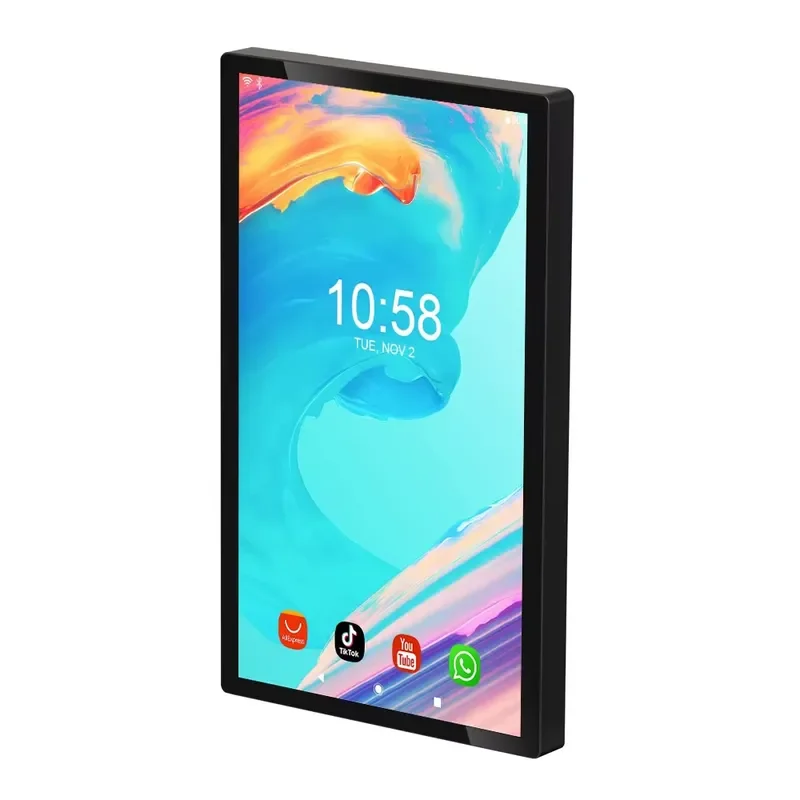 15.6 Inch LCD Digital Signage Android Wall Mount Elevator Advertising Display Flat Panel Screen for Commercial Video Player