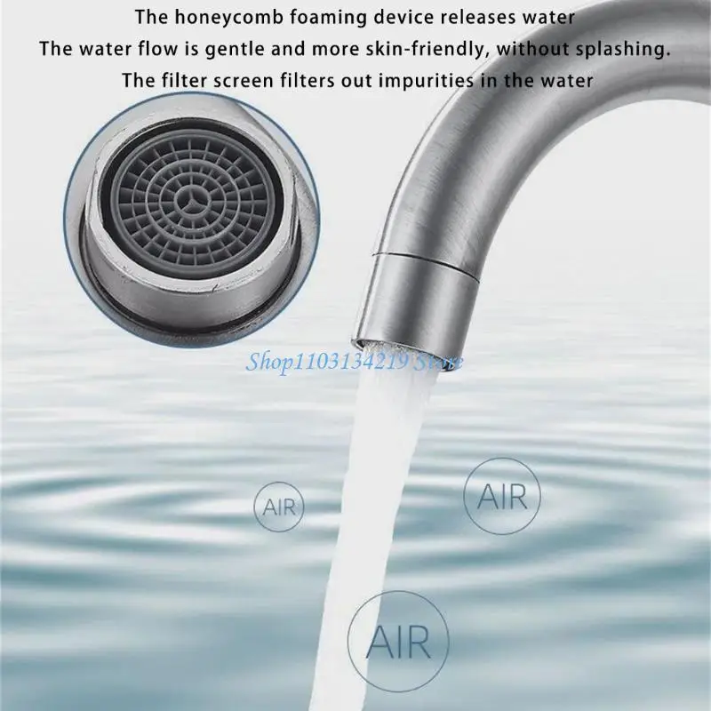 N5KC Traditional Sink Faucet Steel Produced Cold Hot Water Mixing Valves Corrosion Resistant Finish Bathroom Faucet for