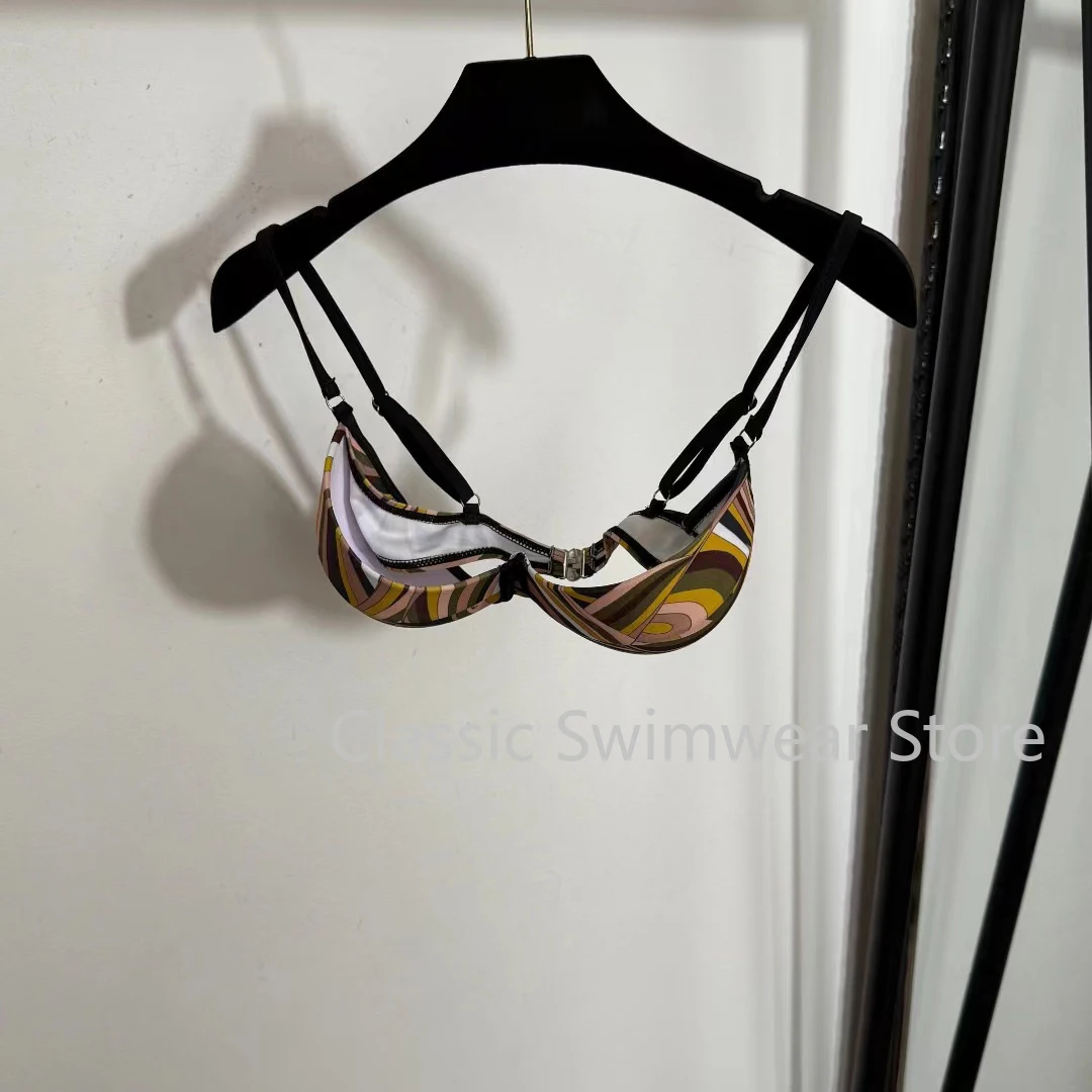 Luxe design dameshoofdband sjaal bikiniset Designer merk dame badpak