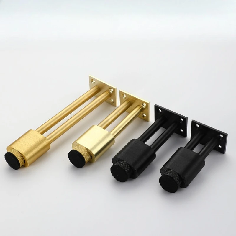 Metal Furniture Legs Adjustable Hardware Aluminum Bathroom Cabinet Legs Home Decoration TV Wardrobe Dressing Table Feet