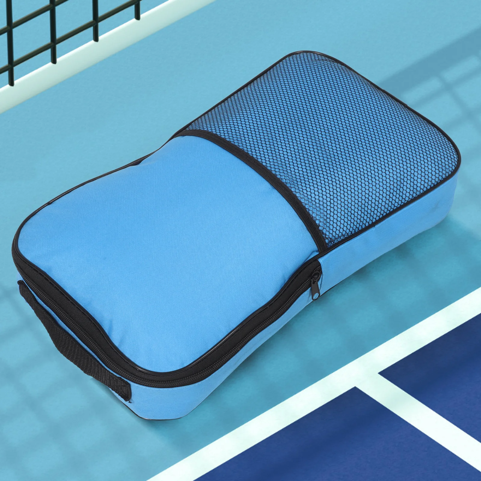 حقيبة مجداف Pickleball بحزام كتف وسحاب وجيب شبكي للتخزين وغطاء مجداف محمول للرجال والنساء
