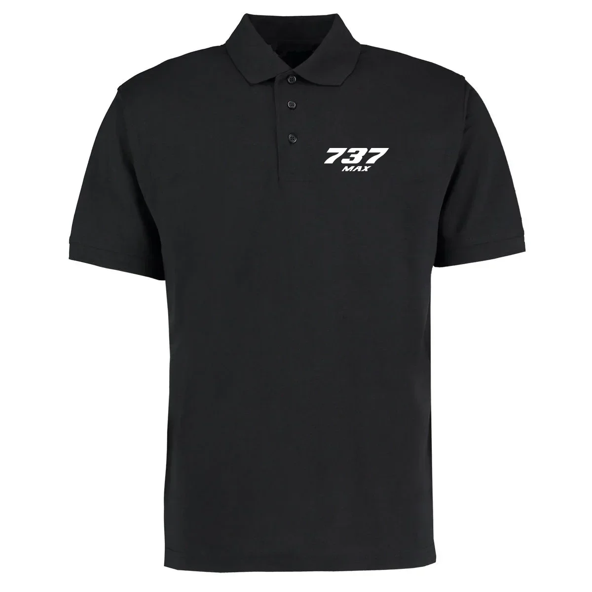 737 Max Summer Casual Aviation Aircraft Flight Pilots T-Shirts Tops Tees Men Cotton Polo Shirts