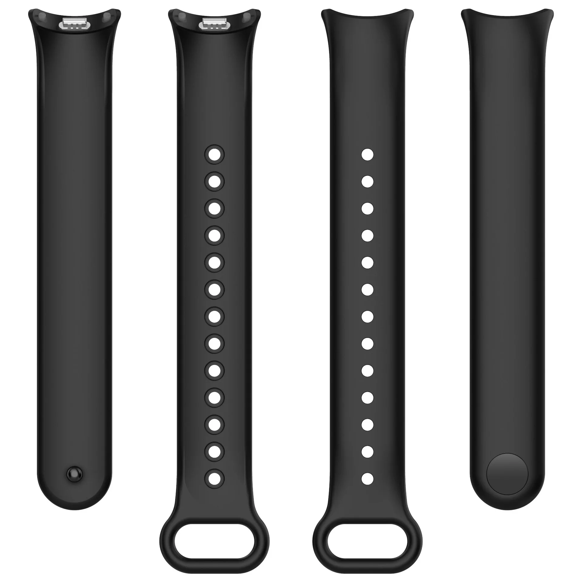 Ремешок силиконовый для Xiaomi Mi Band 9 8, сменный спортивный браслет для Miband 9 8 Miband9, аксессуары