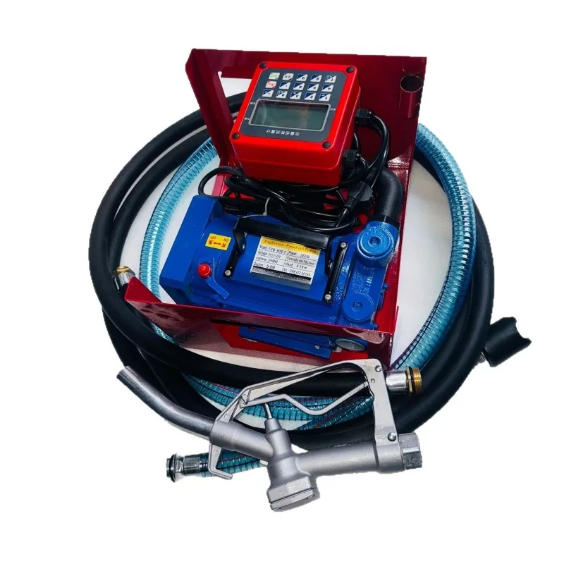 110V AC self-priming oil pump, explosion-proof electric oil pump set