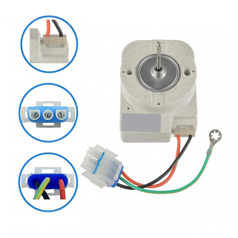 1pc WR60X28783 Refrigerator Evaporator Fan Motor For GIE17GSNBRSS GIE18DTNGRWW Home Appliance Easy Installation