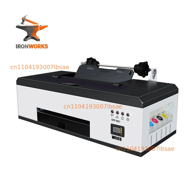 Micro piezoelectric nozzle modification machine DTF white ink heat transfer machine, ink heat transfer printer A3 R1390