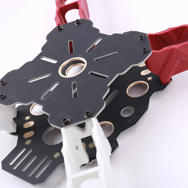 Q380 380 mm Multirotor-Rahmensatz, integrierter Formmaschinenarm aus Glasfaser