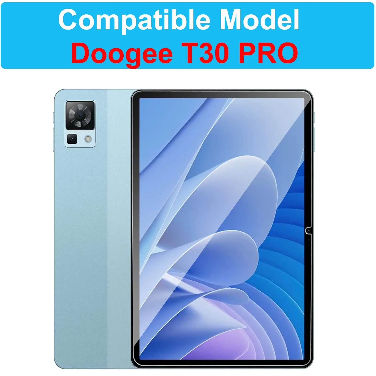 ฟิล์มป้องกันหน้าจอสำหรับ T30 Doogee Pro แท็บเล็ตขนาด11นิ้วกันรอยขีดข่วนความแข็ง9ชั่วโมงฟิล์มกระจกนิรภัยสำหรับ T30 Doogee Pro 11 "2023