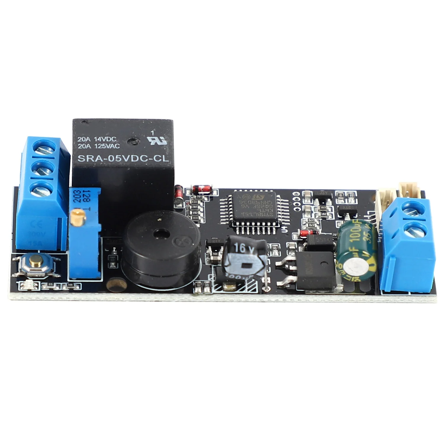 K202 Fingerprint Control Board, Low Power Consumption 12V Power Supply, Relay Output, Adjustable Closing Time