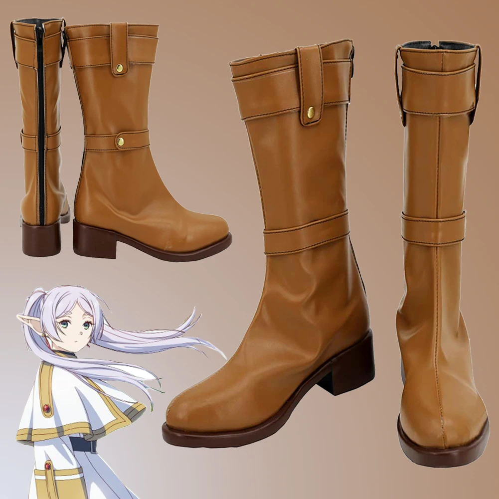 

Himmel Frieren Cosplay Role Play Shoes Stark Boots Anime Sousou Of Frieren Costume Accessories Women Men Roleplay Party Footwear