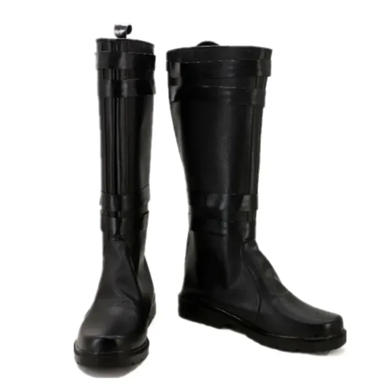 Qq273XT8TV Kylo Cosplay Ren Sepatu Bot Pria Dewasa Pertempuran Luar Angkasa Ksatria Fantasi Halloween Karnaval Kostum Aksesori Dibuat Sesuai Pesanan @
