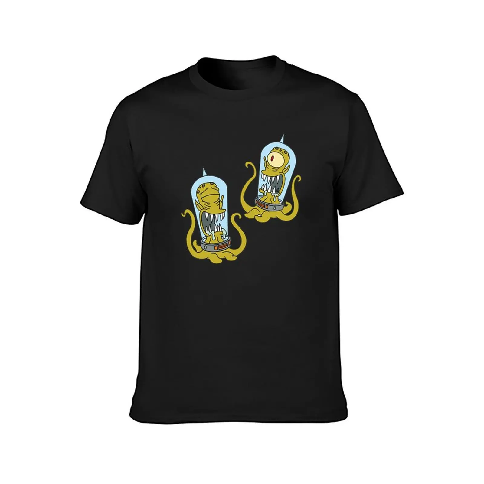 Kang and Kodos Treehouse of Horror T-Shirt boys animal print customs men t shirts