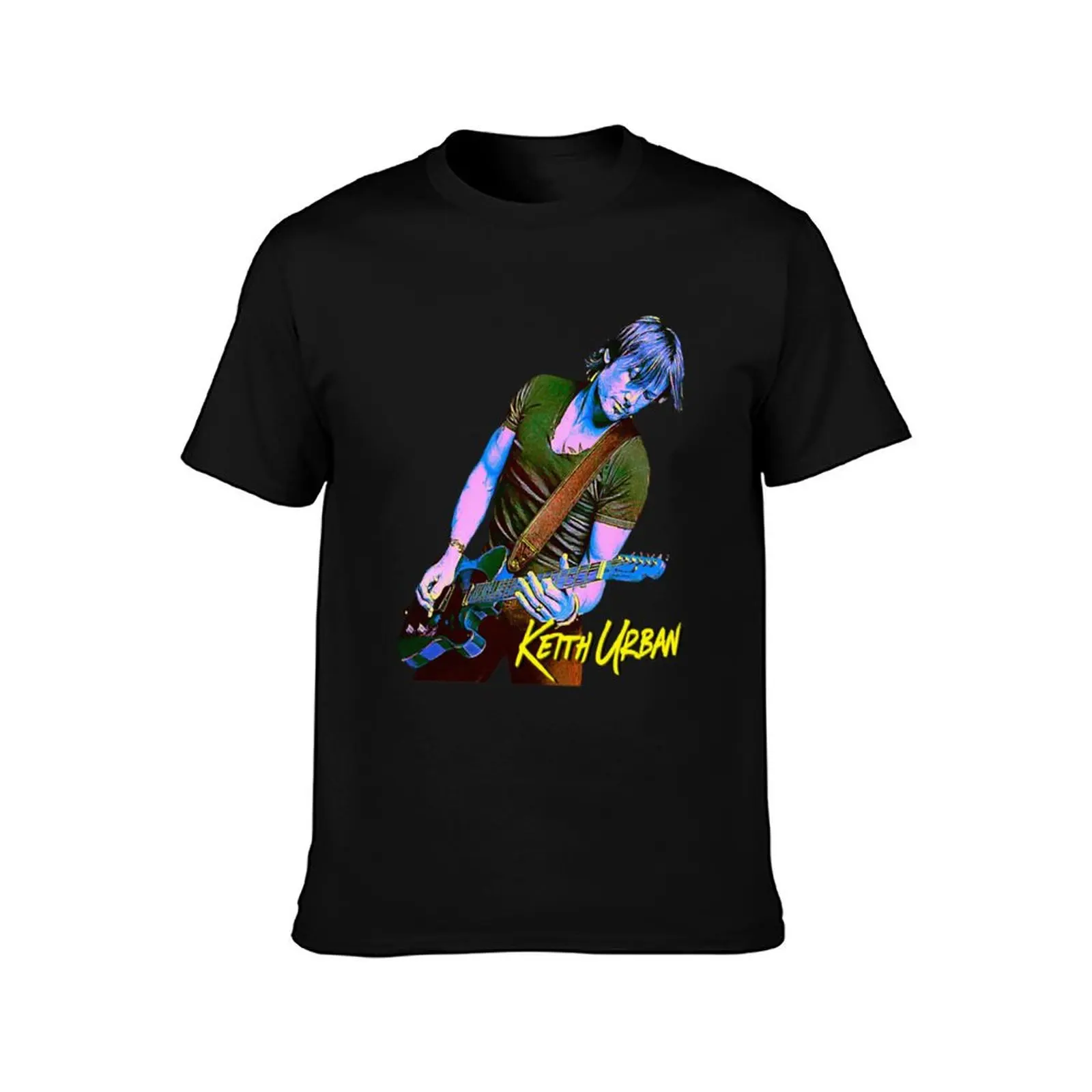 Keith Urban T-Shirt Fashion Pattern Printed Tee Shirt T-Shirt