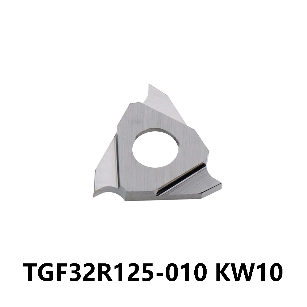 

TGF 32R TGF32R 125 010 TGF32R125-010 KW10 Applicable Plate Original Carbide Blade Turning Lathe Cutting Tool Machine Holder Hard