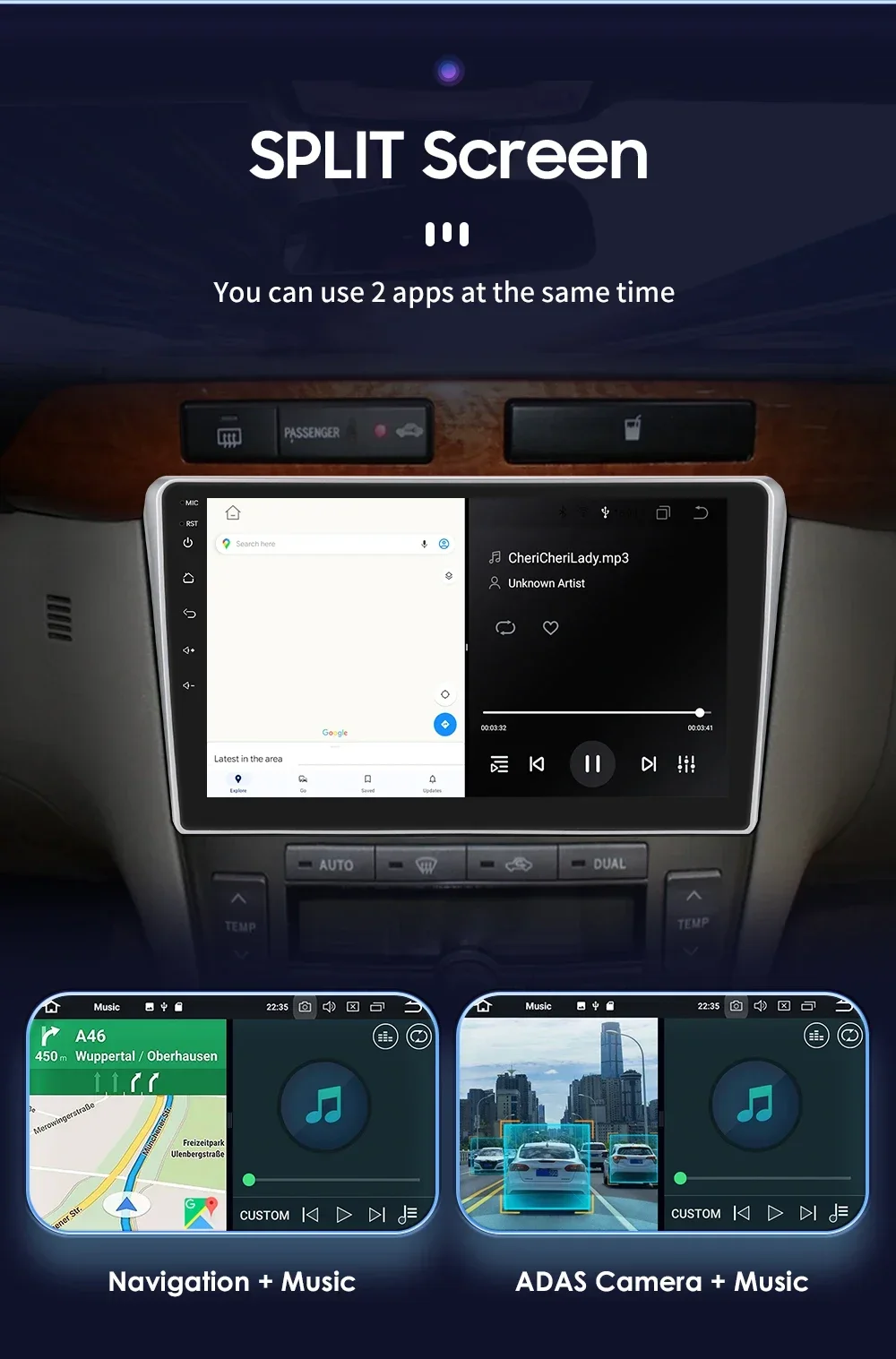 7862 2din Android 12 car Radio Carplay For Toyota Avensis T25 2002-2008 CAR Multimedia Video Player GPS Stereo WIfi Head Unit