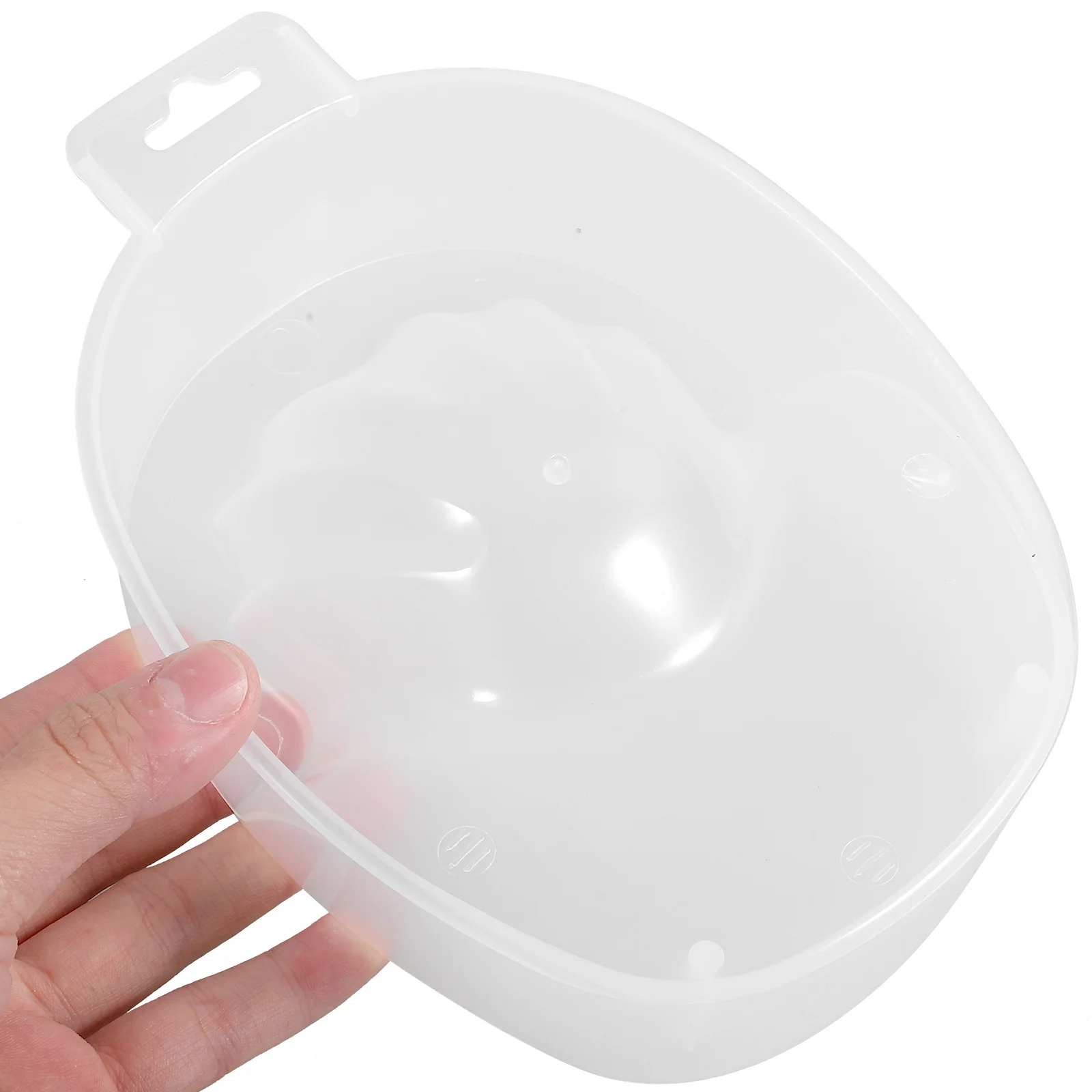 5 قطعة وعاء نقع مانيكير سطح أملس وعاء علاج الأظافر لإزالة الأظافر الزائفة أداة سبا المهنية في الاستخدام المنزلي