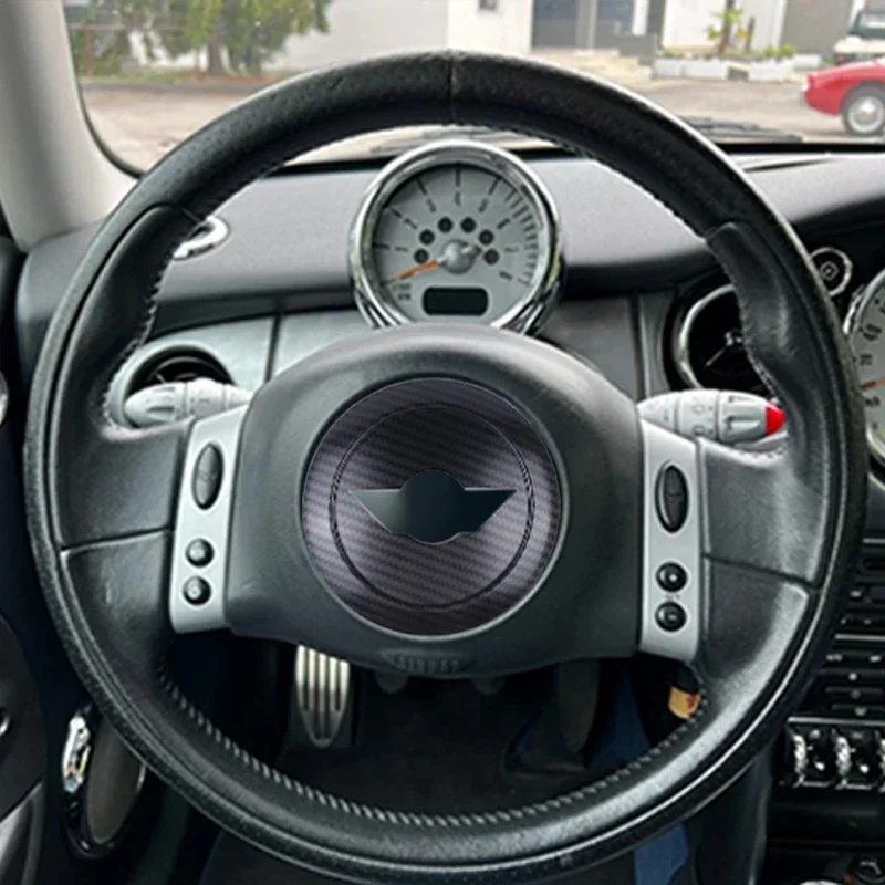 

Накладка на центральную панель рулевого колеса для MINI Cooper R50 R52 R53, декоративная накладка для интерьера, аксессуары для Mini Cooper