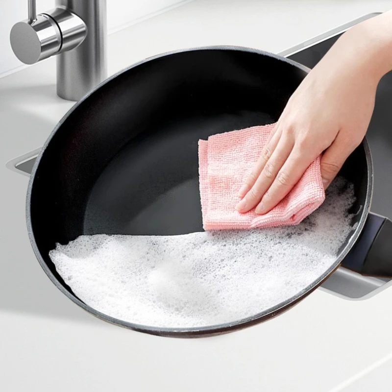 Water Absorbent Lint Free Pull Out Cleaning Cloths Disposable Reusable Kitchen Dish Wipes Weekly Use Dishcloth
