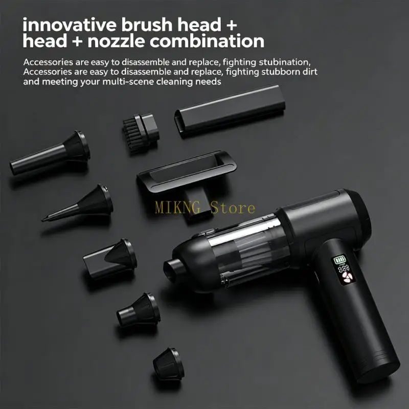 Handheld Car Vacuum with Blowing Function, 20000Pa Suction Cordless Dust Cleaner Best Sale