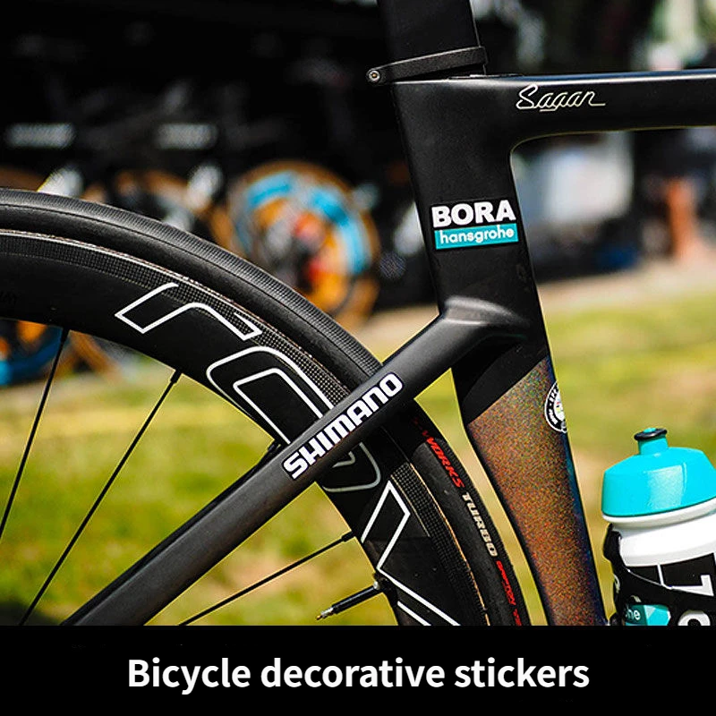 DIY Bike Frame Sticker Cycling Top Tube Seat Tube Sticker MTB Decals Road Bicycle Waterproof Decorative Tape Logos Bicicleta