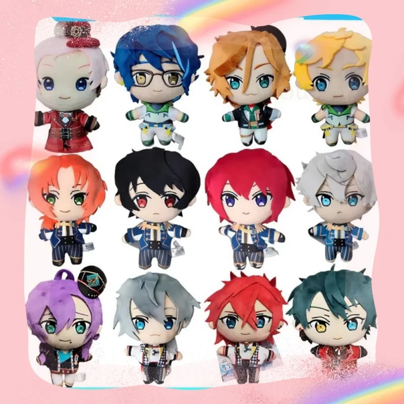 

New 15cm Ensemble Stars Kawaii Suou Tsukasa Tsukinaga Leo Itsuki Shu Aoba Tsumugi Harukawa Sora Plush Doll Soft Toy Gifts