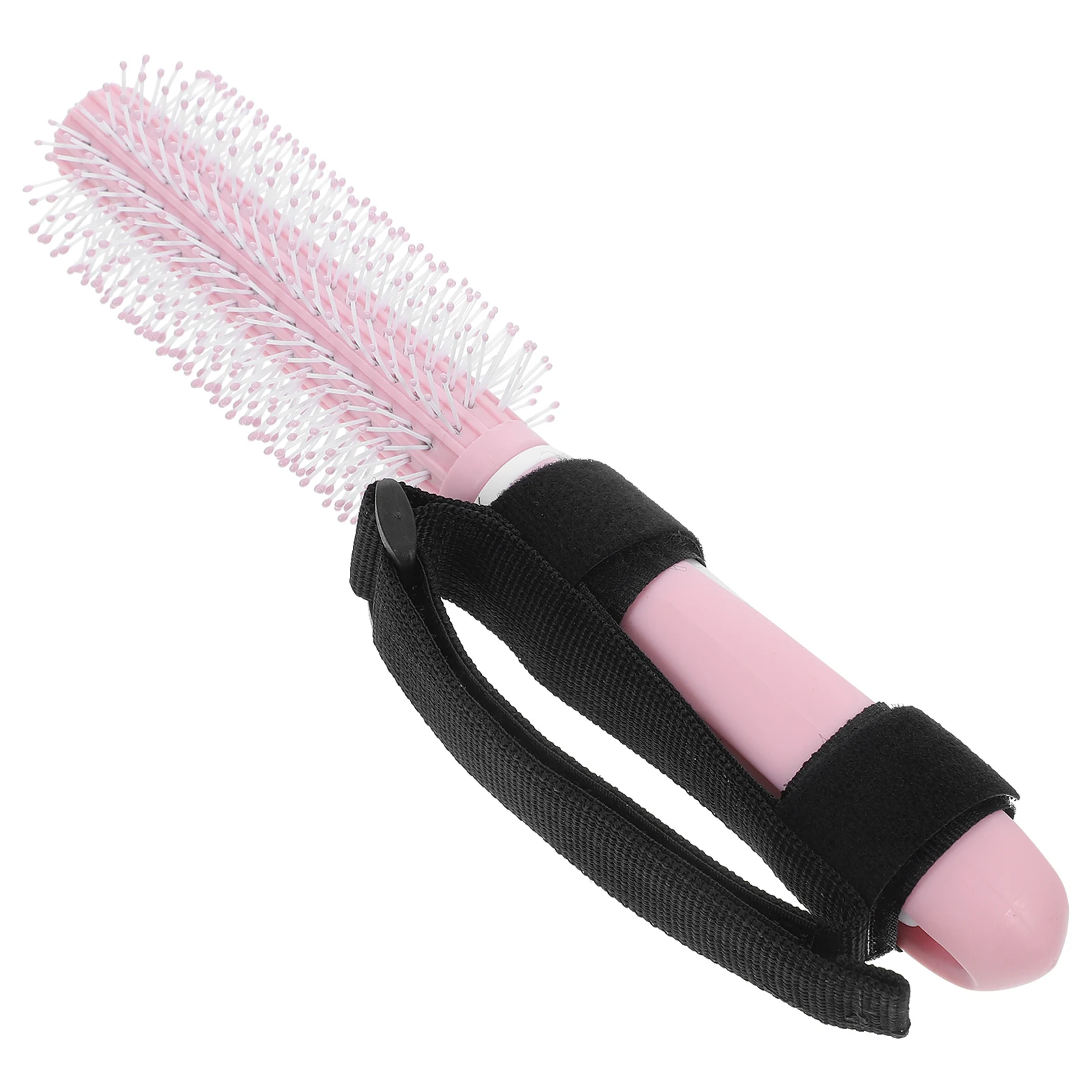

Elderly Assistive Hair Comb For Seniors Easy Hold Comfortable Round Brush Disabled Daily Use Dandruff Comb Women Hand Tremor