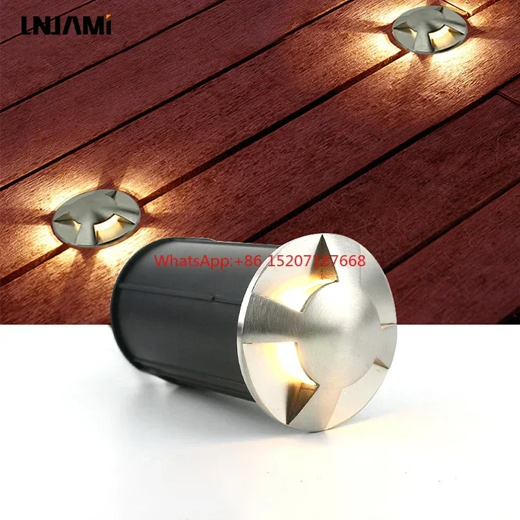 

Mini 3W Waterproof IP68 Stainless Steel LED Underground Light For Outdoor Deck