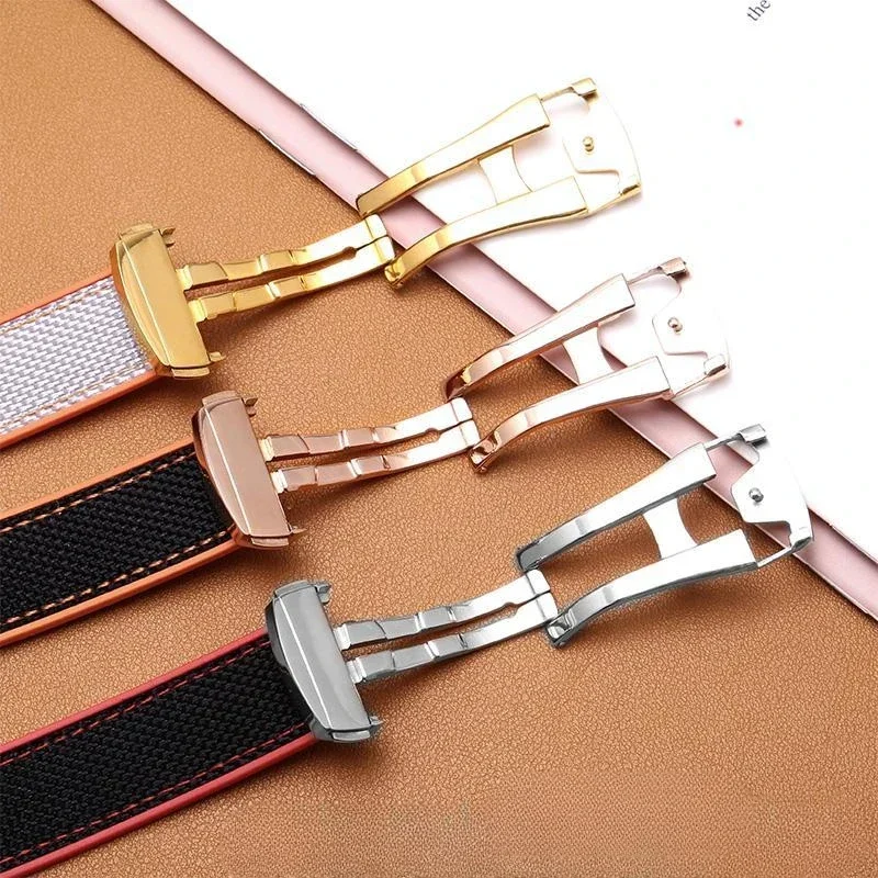 20mm 22mm Rubber Silicone Watch Bands For Omega Seamaster 300 speedmaster Strap Seiko SKX Aqua Terra AT150 Moon Watch Watchband