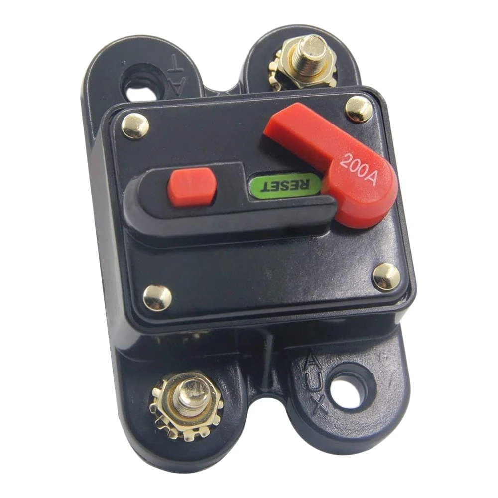 

Автоматический выключатель а с домашней Солнечной системой Menual для автомобильной аудиосистемы и защиты от усилителя 12В-24В, сброс постоянного тока