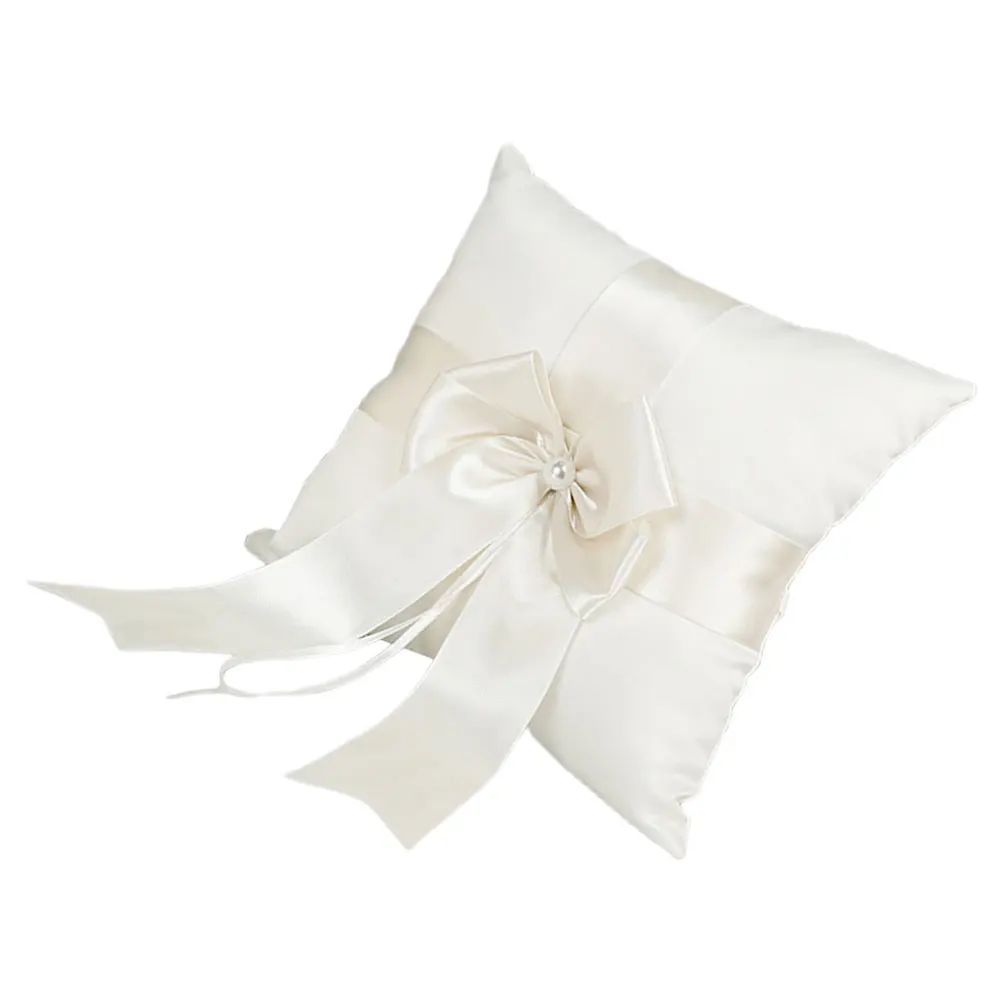 

Bow Tie for Wedding White Ring Pillow Ring Pillow White Bridal Engagement Proposal Accessories DIY