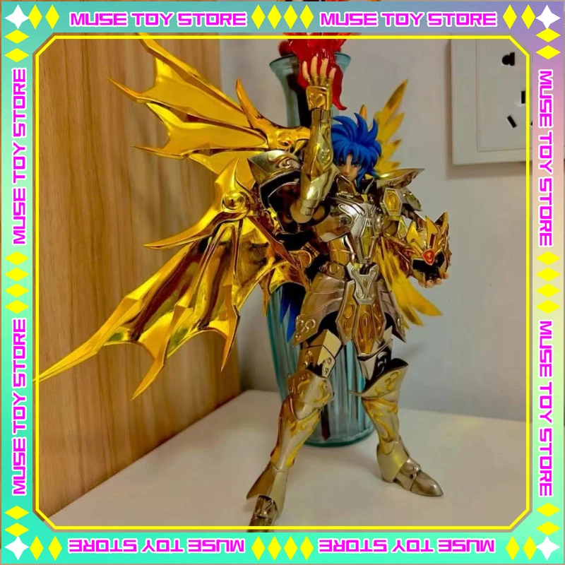 

In stock GT Model Saint Seiya Myth Cloth EX SOG Gemini Saga Soul of Gold Divine Armor with Totem Action Figure Toys Gifts