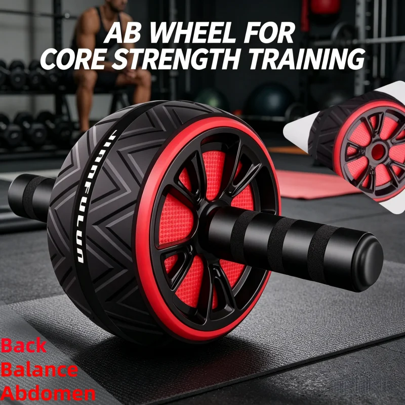 Rueda Abdominal, Core Crusher, Six-Pack Sculptor - Rodillo Portátil para Gimnasio en Casa para Abdominales, Espalda, Equilibrio, Fuerza del Core y Tonificación de la Sección Media del Cuerpo