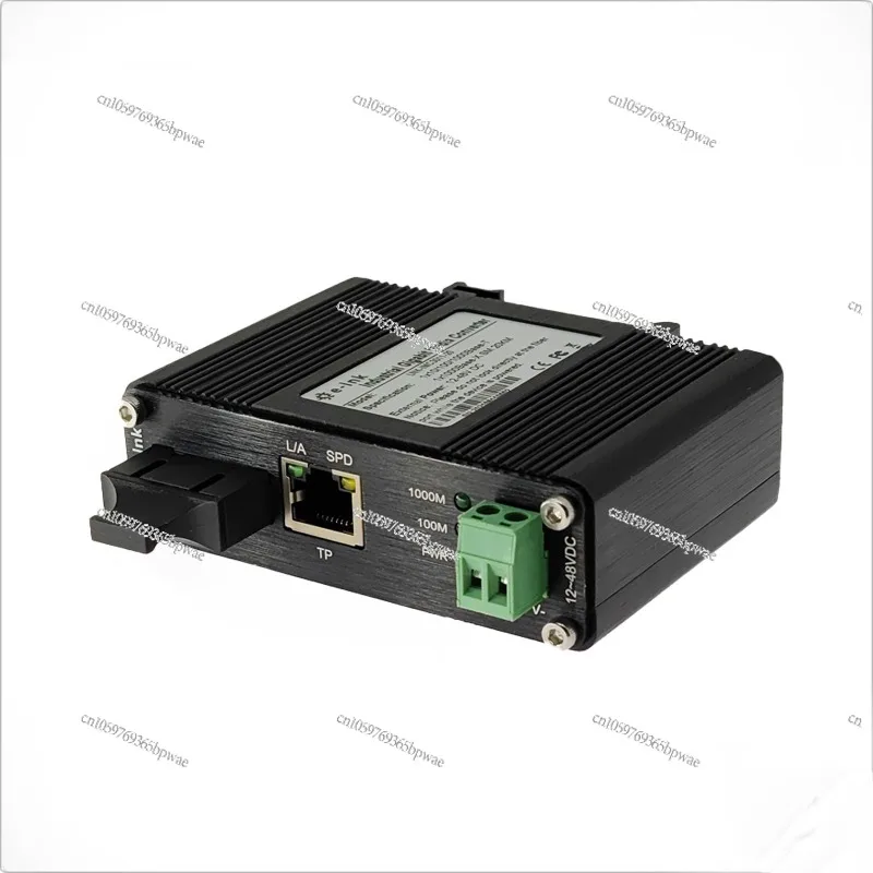 

Industrial-Grade SC Port 100 M Gigabit Poe 90W Optical Fiber Transceiver Rail Type 1 Optical 1 Electric Support Full Half Duplex