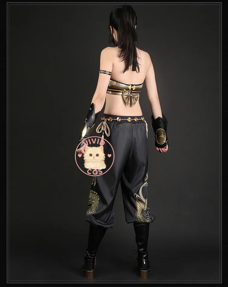 Нарака: Bladepoint Cui Sanniang's "Dragon Path" Косплей Костюм: Наряд игрового персонажа Игры в стиле аниме Полная коллекция одежды