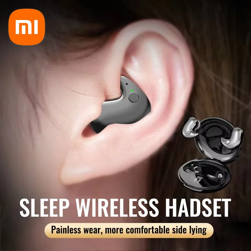 Xiaomi Invisible Earphone Mini Hidden Headphones In Ear IPX5 Waterproof Wireless Bluetooth Earbuds with Mic HIFI Music Headset