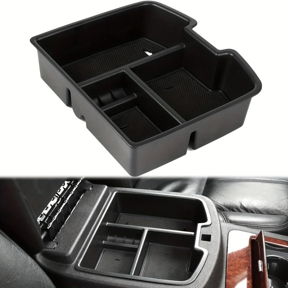 Car Central Armrest Box Storage Box For Chevrolet Silverado Suburban Avalanche Tahoe For GMC Sierra Yukon Yukon XL Accessories