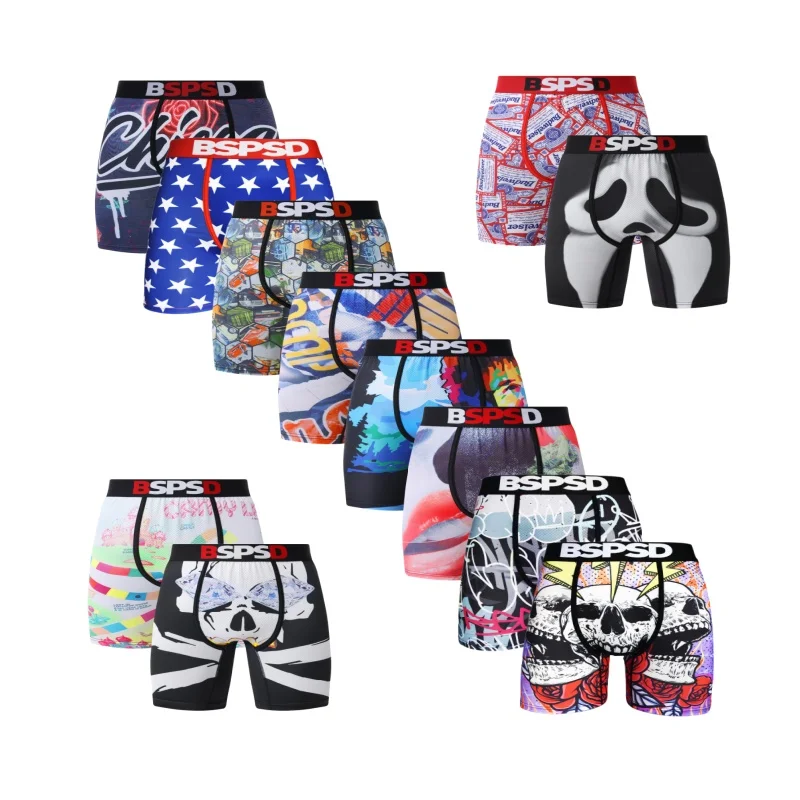 

Мужское нижнее белье, боксеры с забавным принтом, шорты, сексуальные дышащие мужские трусы, плавки больших размеров, мужские трусы для плавания, мужские трусы-боксеры