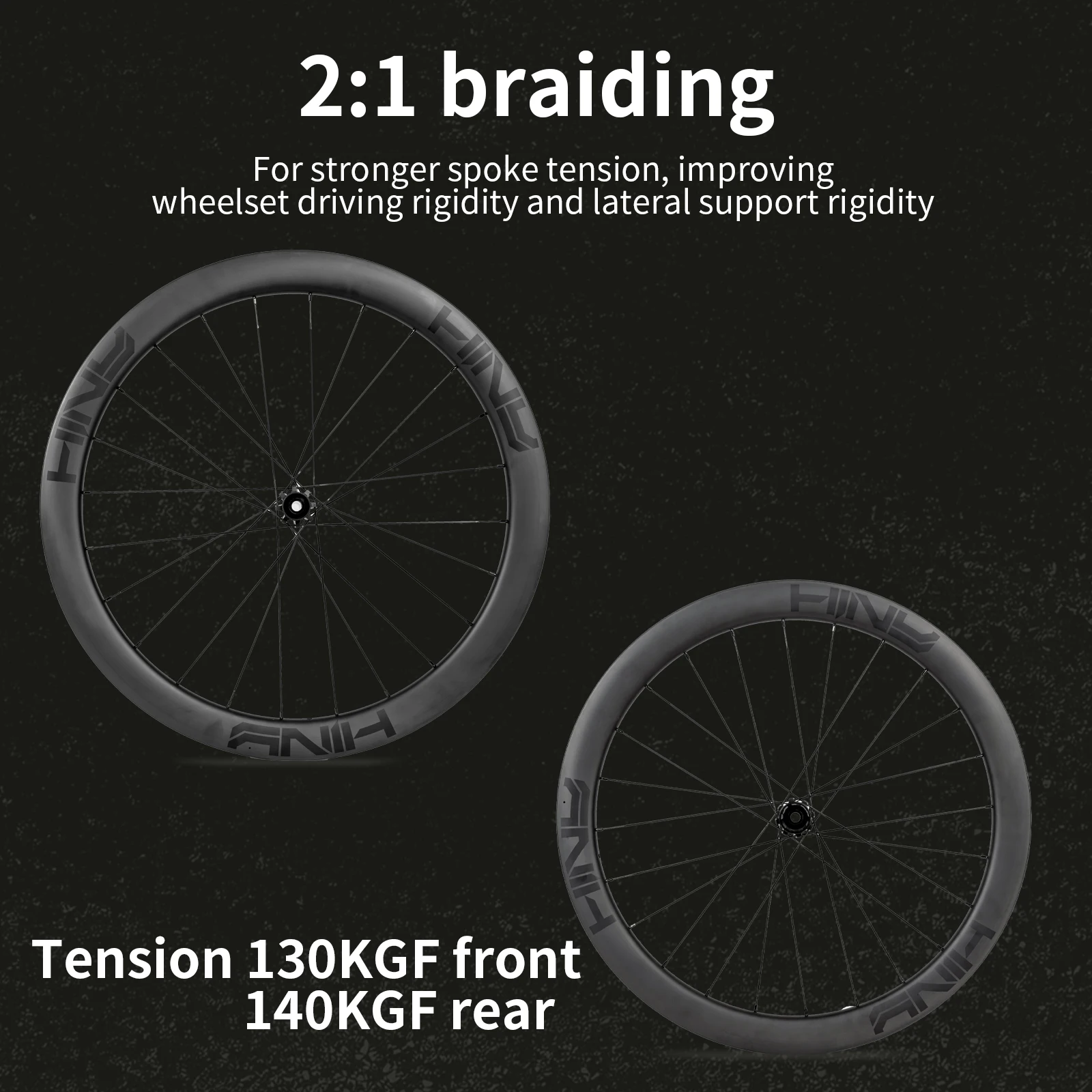 مجموعة عجلات كربون خفيفة للغاية 700C، حافة 50 مم، جاهزة بدون أنابيب، 3 أسنان، محاور مخلب 6 سقاطة، قرص قفل مركزي، دراجة من خلال المحور/الطريق #5