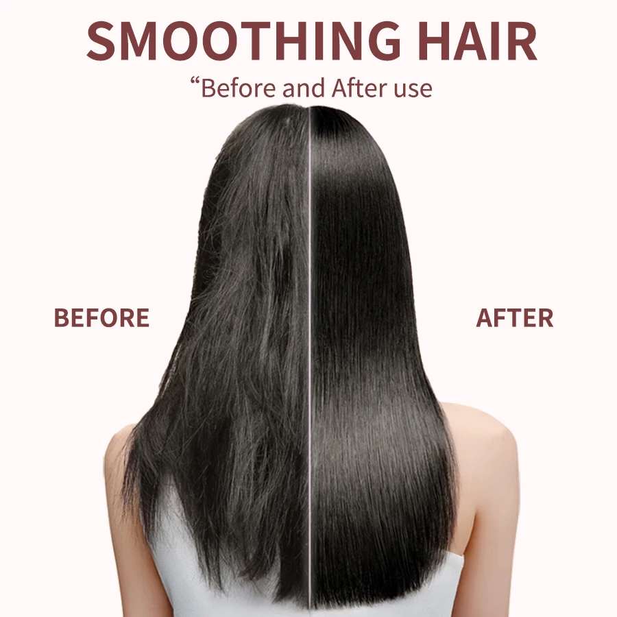 فرشاة فرد الشعر اللاسلكية المحمولة للسفر للنساء - شحن USB-C أثناء الاستخدام، مشط تصفيف لاسلكي