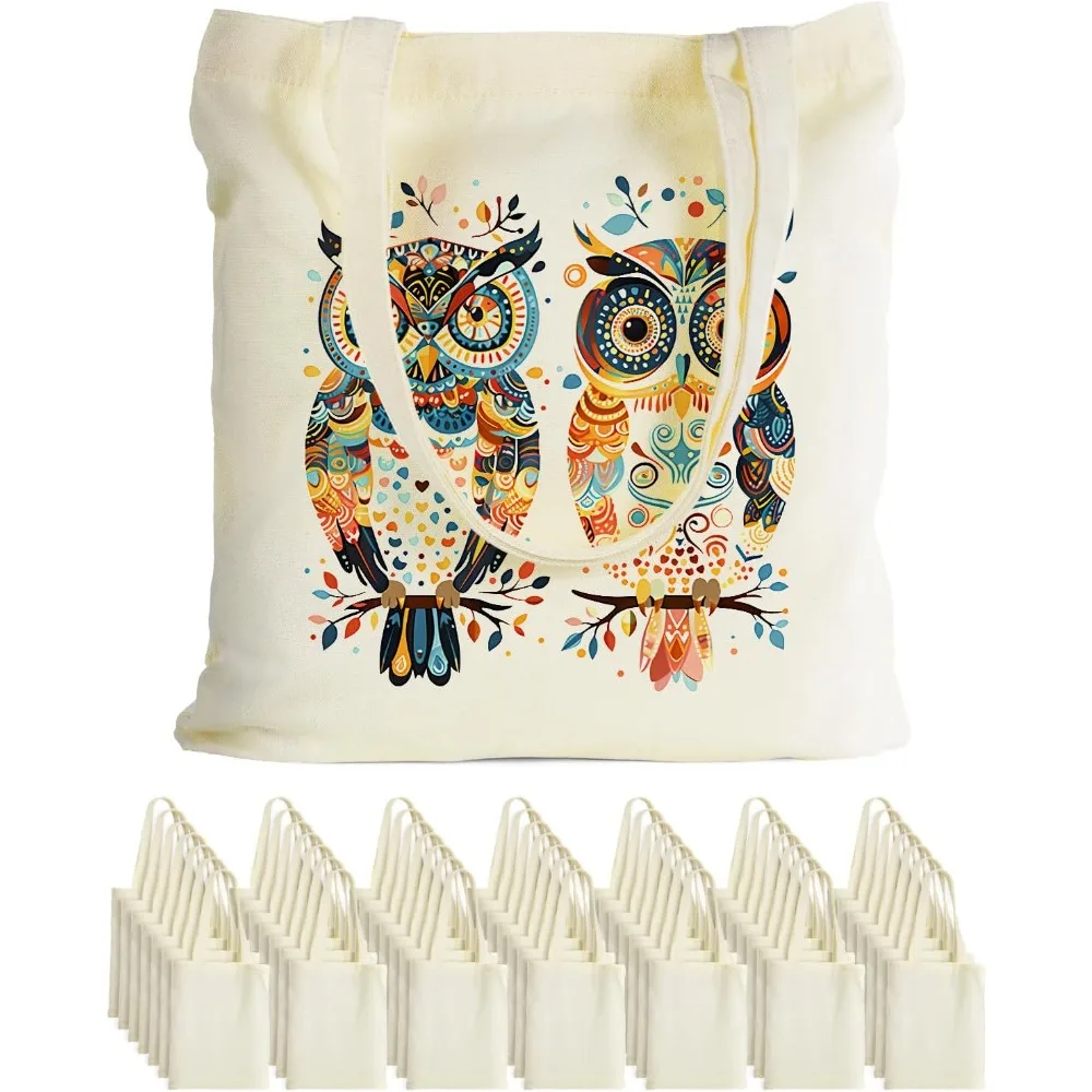 

Холщовая большая сумка Lzerking, пустые сумки среднего размера 13x15 дюймов для DIY, подарок