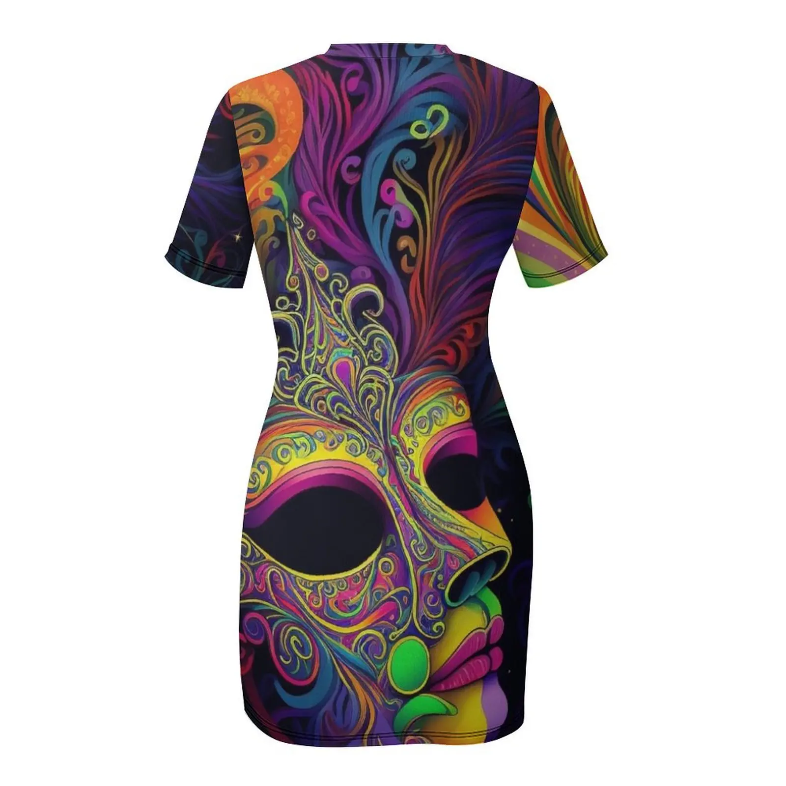 マルディグラドレス、マルディグラ 2023 半袖ドレスウエディングドレス 2025 女性のイブニングドレスセクシーな女性のための