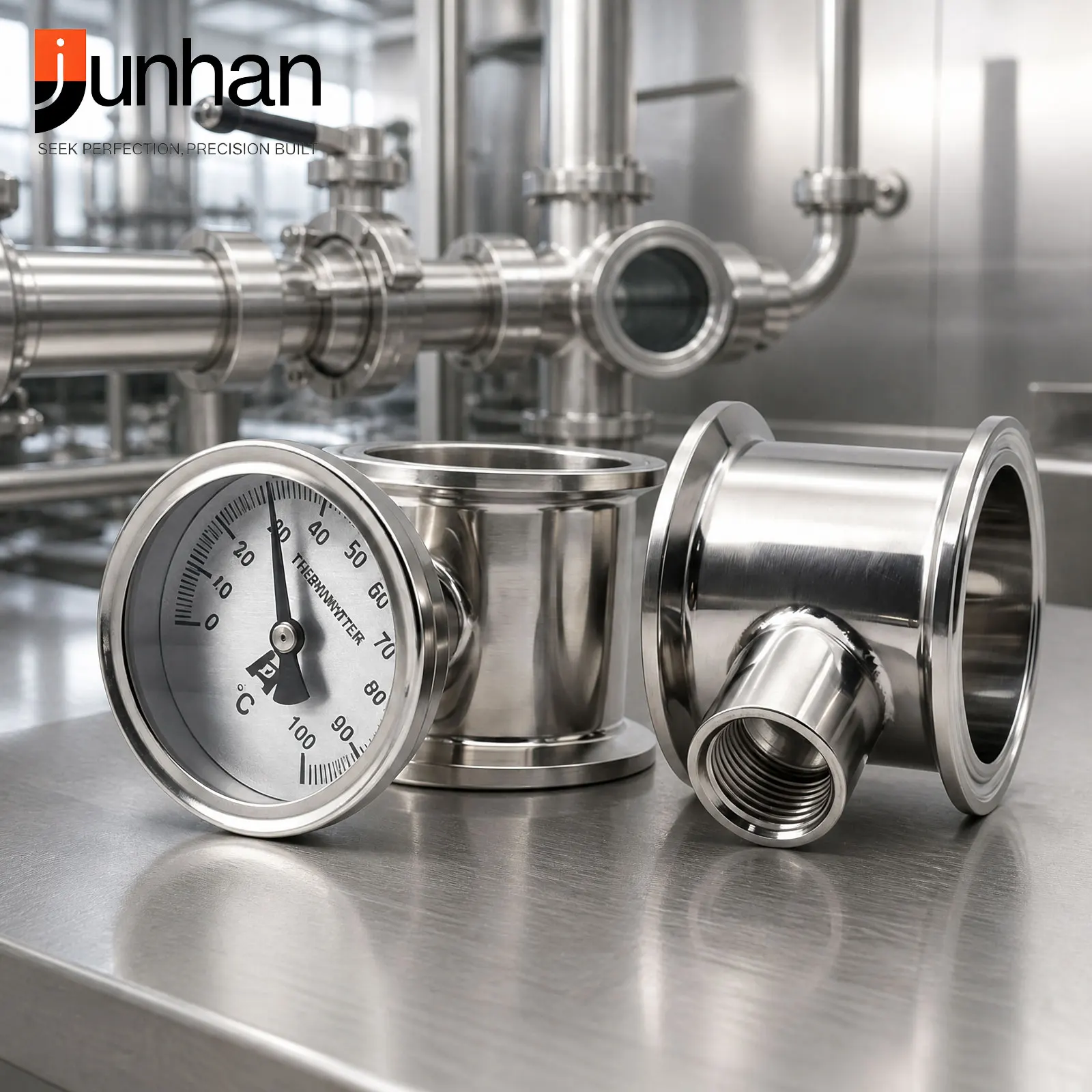 SS304 Distillation Reflux Rectification Column Module, 1.5